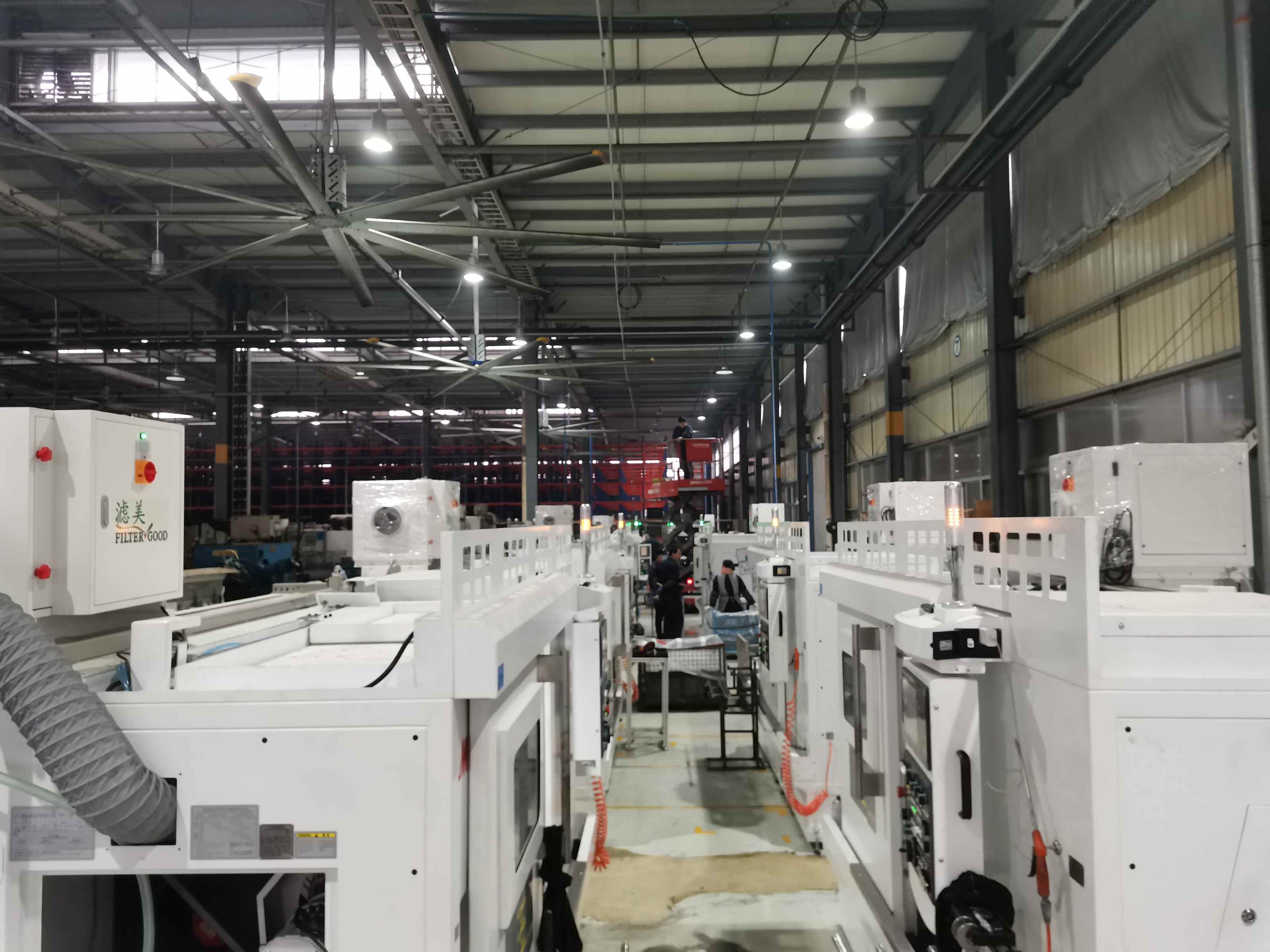 某军工企业现场安装图