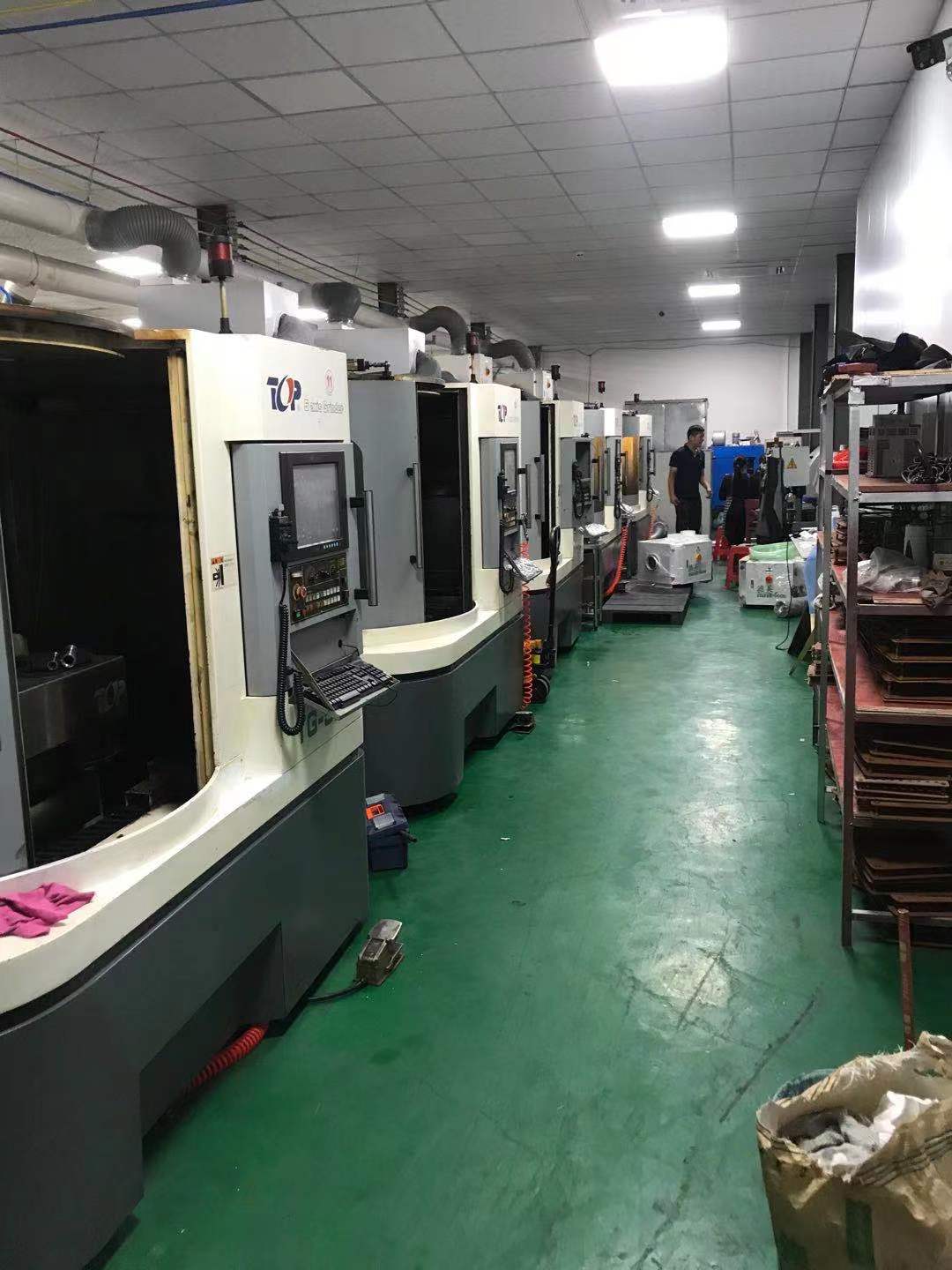 磨刀机现场安装图