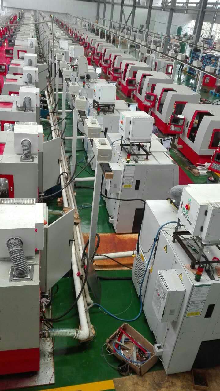 磨刀机现场安装图